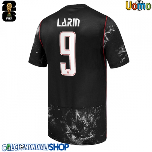 Maglie da calcio Canada Cyle Larin #9 Seconda Maglia Mondiali 2026  Manica Corta